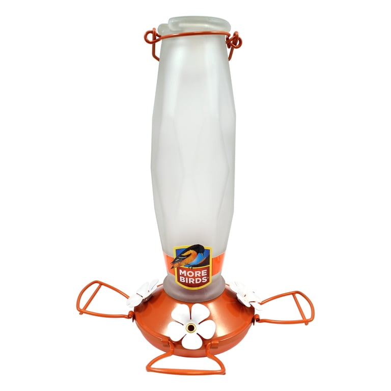More Birds Frosted Prism Oriole Feeder - Walmart.com