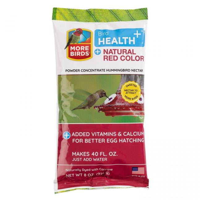 More Birds HS00703 8 oz Health Plus Hummingbird Nectar Powder