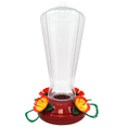 thumbnail image 1 of More Birds Hollyhock Hummingbird Feeder with 25 oz Nectar Capacity - Clear Plastic Design, 1 of 12
