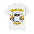 thumbnail image 1 of More Boos Please Cute Ghost Beer Funny Halloween Drinking T-Shirt, 1 of 5