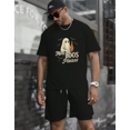 thumbnail image 1 of More Boos Please Funny Ghost Retro Cute Halloween Graphic Print Artwork Unisex T-Shirt up to size 5XL, 1 of 2