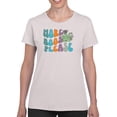 thumbnail image 1 of More Boos Please Groovy Style T-Shirt Women -Image by Shutterstock, Female XX-Large, 1 of 4
