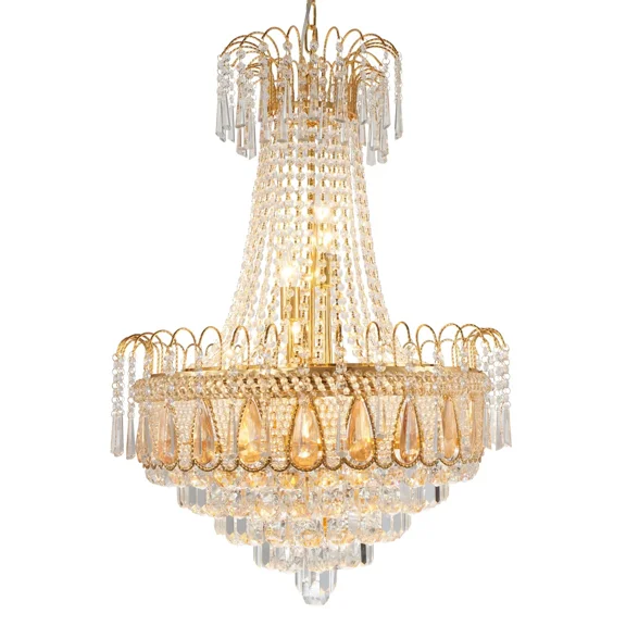 More Change 60*70CM Luxury Crystal Chandeliers Home Lighting Pendant Lamps Ceiling Fixtures