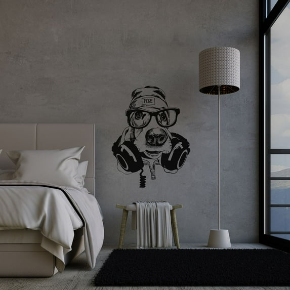 More Cool Dog Dogs Motivation Quote Animal Animals Life Quotes Wall Sticker Art Decal for Girls Boys Room Bedroom Nursery House Fun Home Decors Stickers Wall Arts Vinyl Decoration Size (40x24 inch)