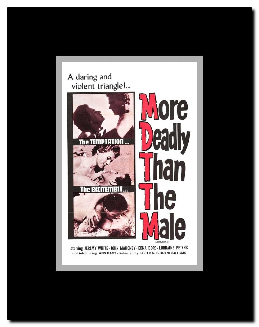 More Deadly Than the Male Framed Movie Poster