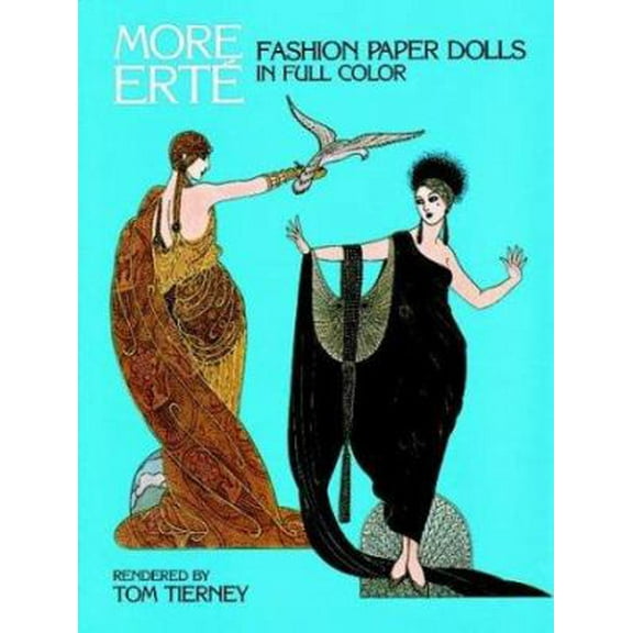 Pre-Owned More Erté Fashion Paper Dolls (Paperback) 0486246302 9780486246307