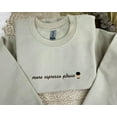 thumbnail image 1 of More Espresso Please Embroidered Sweatshirt, Embroidered Coffee Shirt, Ice Coffee Shirt, Latte Lover Crewneck, Fall Coffee Sweatshirt, 1 of 4