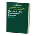 thumbnail image 1 of Pre-Owned For Dummies: More Excel 5 for Windows for Dummies (Paperback), 1 of 1