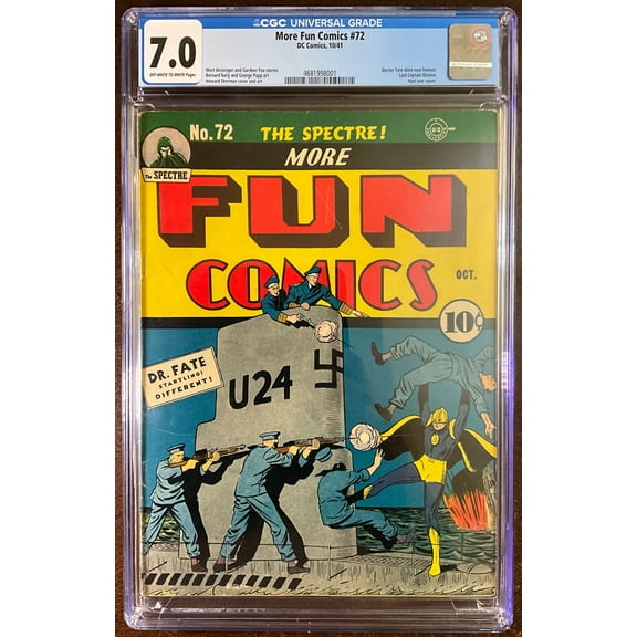More Fun Comics #72 - CGC 7 Comic Book