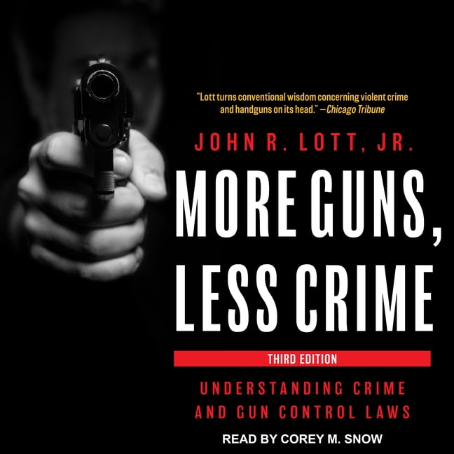 More Guns, Less Crime: Understanding Crime and Gun Control Laws