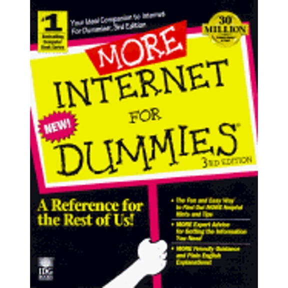 Pre-Owned More Internet for Dummies (Paperback) 0764501356 9780764501357