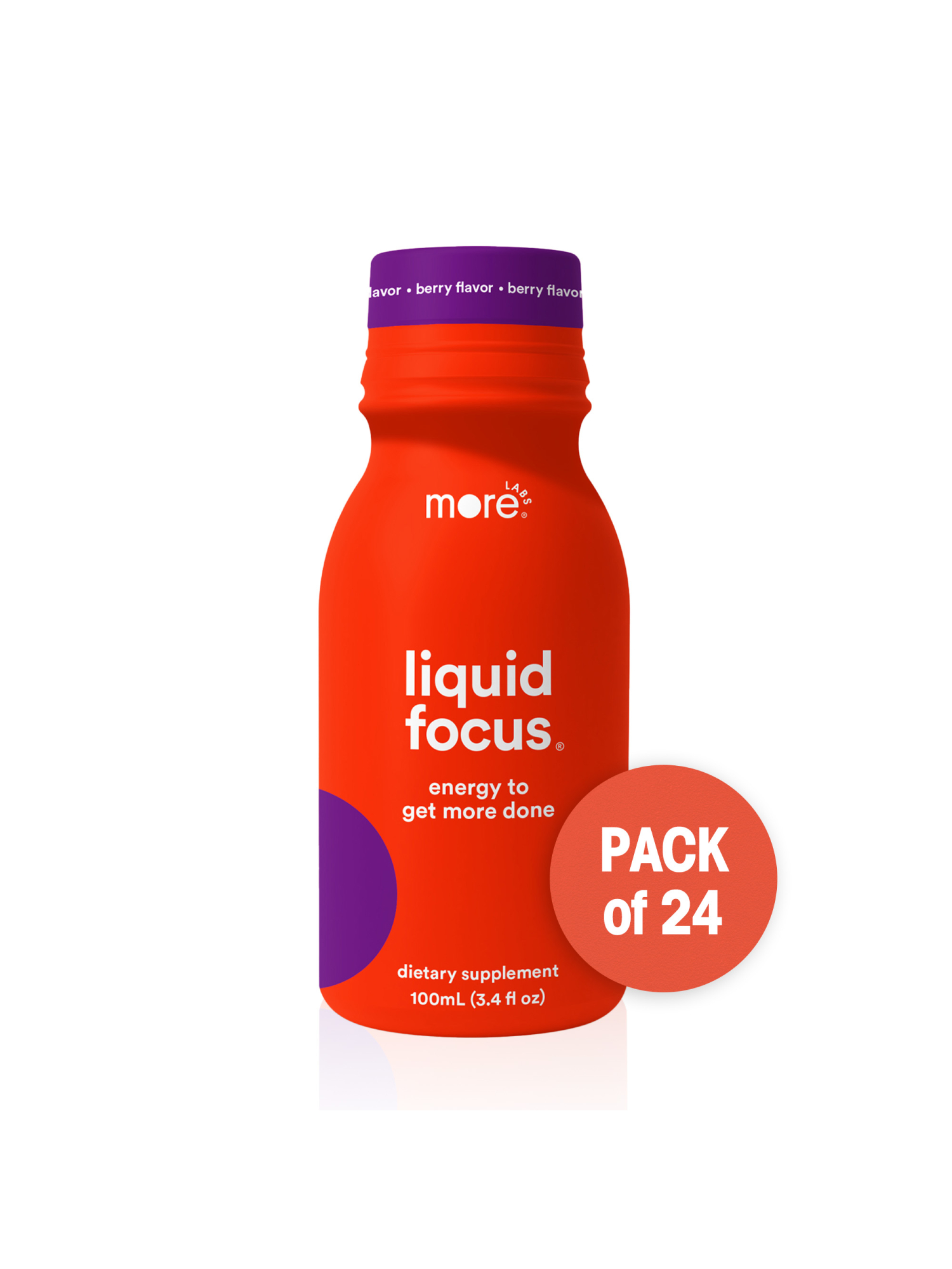 More Labs Liquid Focus, Nootropic Smart Drink with Powerful
