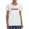 thumbnail image 1 of More Love Love More Red Logo Women White T-Shirt, Female XX-Large, 1 of 4