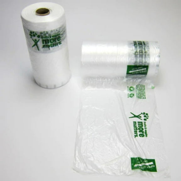 More Matters Plastic Produce Bag Rolls 10 x 15