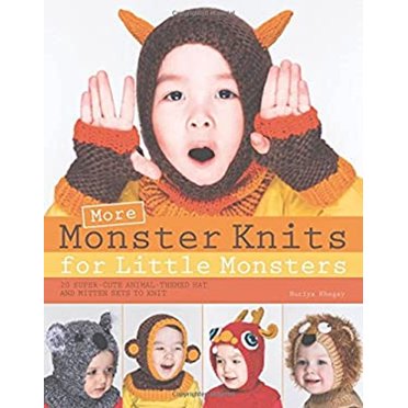 Pre-Owned More Monster Knits for Little Monsters: 20 Super-Cute Animal-Themed Hat and Mitten Sets to Knit (Knit & Crochet) (Paperback) 1250053528 9781250053527