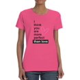 thumbnail image 1 of More Perfect Than Love Quote Shaped T-Shirt Women -Image by Shutterstock, Female x-Large, 1 of 4