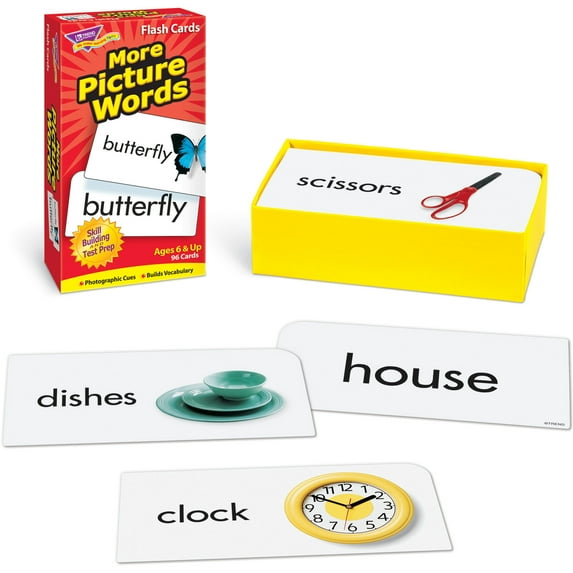 More Picture Words Skill Drill Flash Cards | Bundle of 5