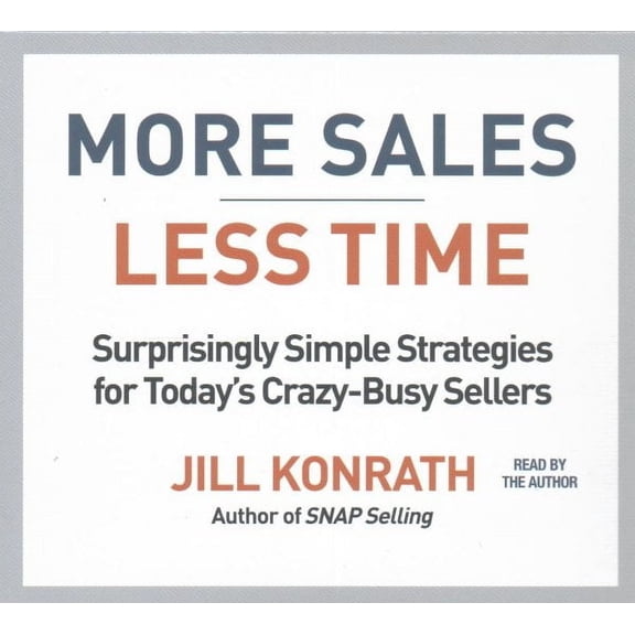 More Sales, Less Time