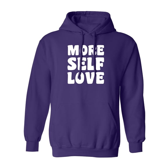 More Self Love Adult Hooded Sweatshirt