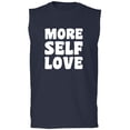 thumbnail image 1 of More Self Love Adult Sleeveless Tee, 1 of 3