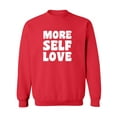 thumbnail image 1 of More Self Love Crewneck Sweatshirt, 1 of 3