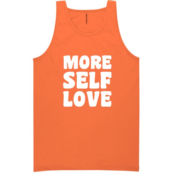 More Self Love Neon Tank Top
