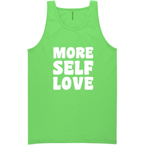 More Self Love Neon Tank Top