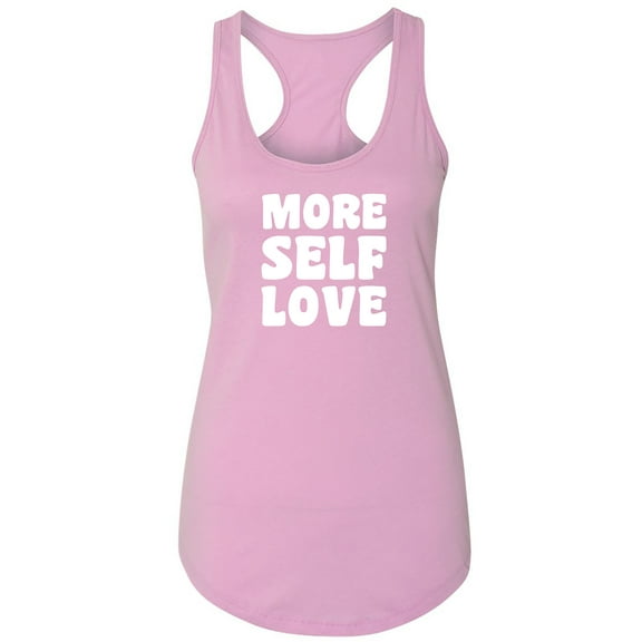 More Self Love Racerback Tank