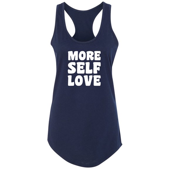More Self Love Racerback Tank