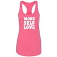 thumbnail image 1 of More Self Love Racerback Tank, 1 of 2