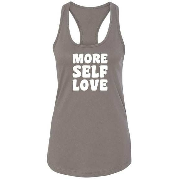 More Self Love Racerback Tank