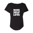thumbnail image 1 of More Self Love Womens Dolman Tee, 1 of 3