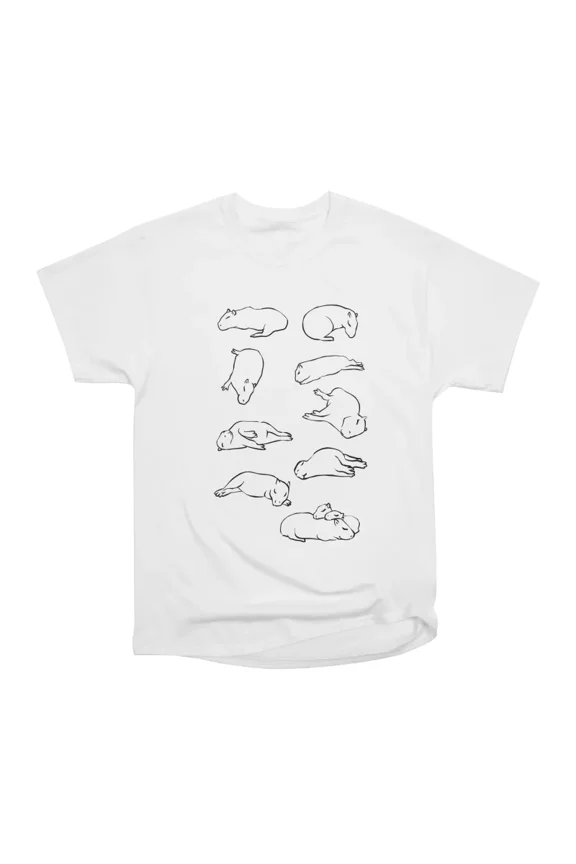 More Sleep Capybara T-Shirt Tee Gift For Him Merch For Her Apparel For Friend