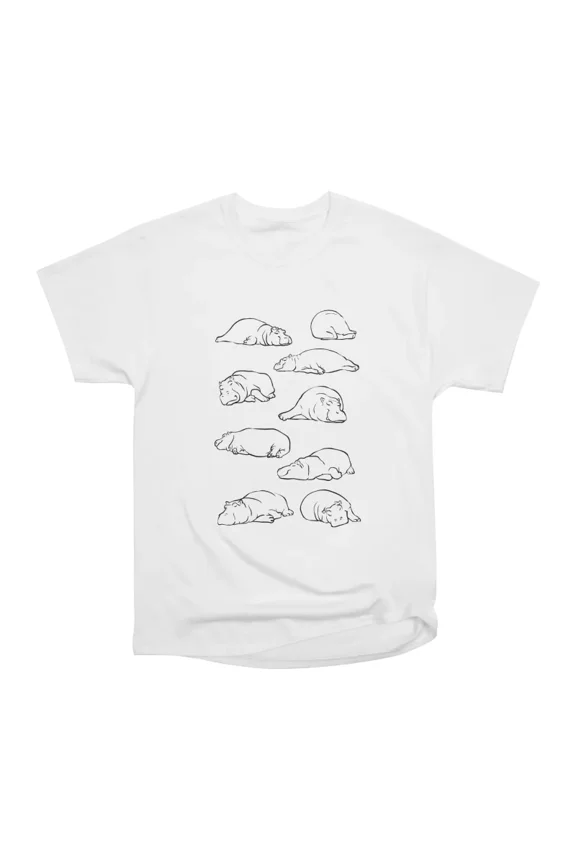 More Sleep Hippo T-Shirt Tee Gift For Him Merch For Her Apparel For Friend