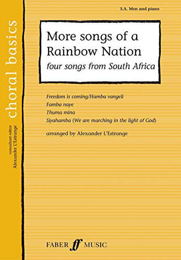 More Songs of a Rainbow Nation : Songs from South Africa - image 1 of 1