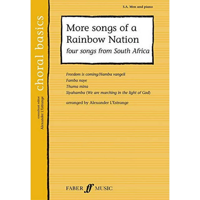 More Songs of a Rainbow Nation : Songs from South Africa