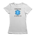 thumbnail image 1 of More Than An Ordinary Job Medic Women White T-Shirt, Female Medium, 1 of 2