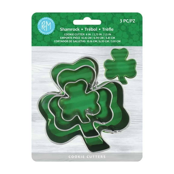 More Than Baking Shamrock Cookie Cutters | 3-Piece