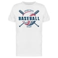 thumbnail image 1 of More Than Baseball. Poster T-Shirt Men -Image by Shutterstock, Male Small, 1 of 2