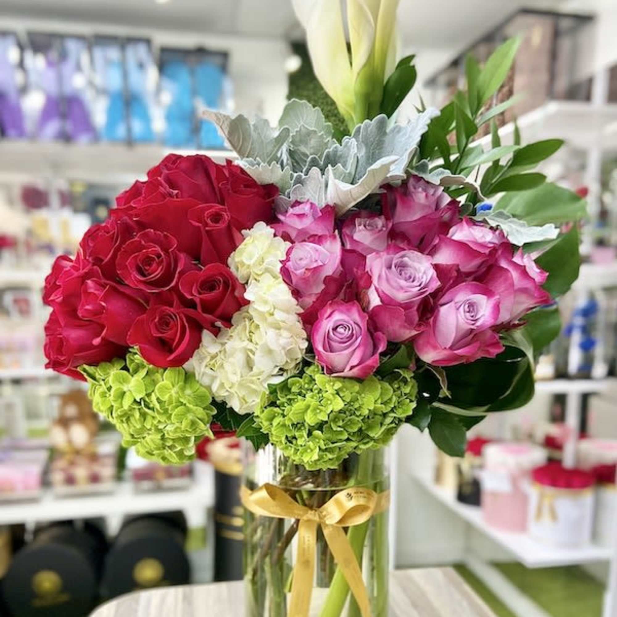 More Than Flowers Amore Eterno Roses Bouquet - Rouge - Deluxe - Walmart.com