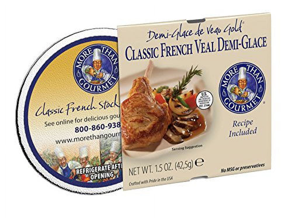 More Than Gourmet French Veal Demi Glace, 1.5 Ounce (Pack of 6