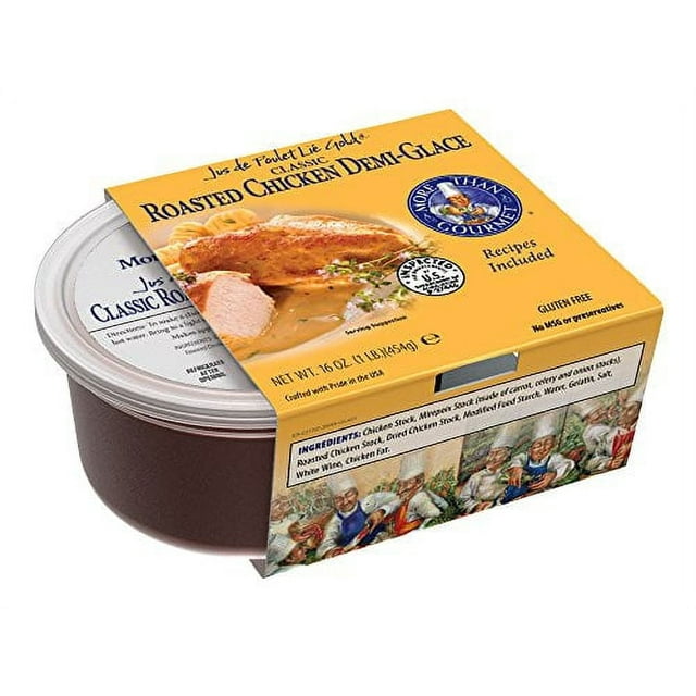 More Than Gourmet Jus De Poulet Lie Gold Roasted Chicken Demiglace, 16