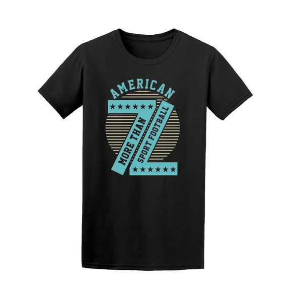 More Than Sport Football T-Shirt Men -Image by Shutterstock, Male Medium