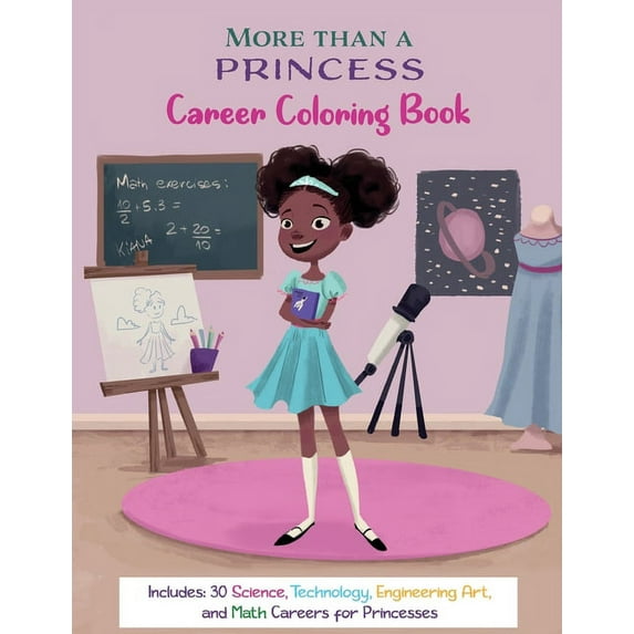 More Than a Princess More Than A Princess: Career Coloring Book, Book 3, (Paperback)