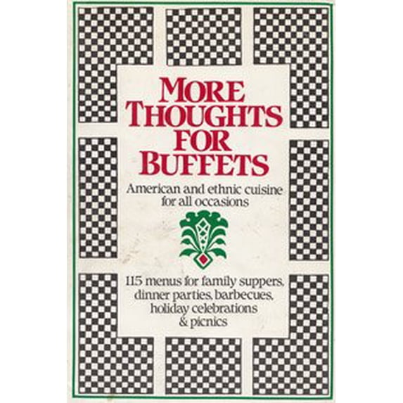 Pre-Owned More Thoughts for Buffets (Hardcover) 0395353289 9780395353288