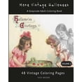 thumbnail image 1 of More Vintage Halloween: A Grayscale Adult Coloring Book (Paperback) by Vicki Becker, 1 of 1