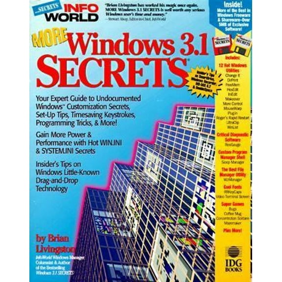 Pre-Owned More Windows 3.1 Secrets (Information World Secrets) (Paperback) 1568840195 9781568840192
