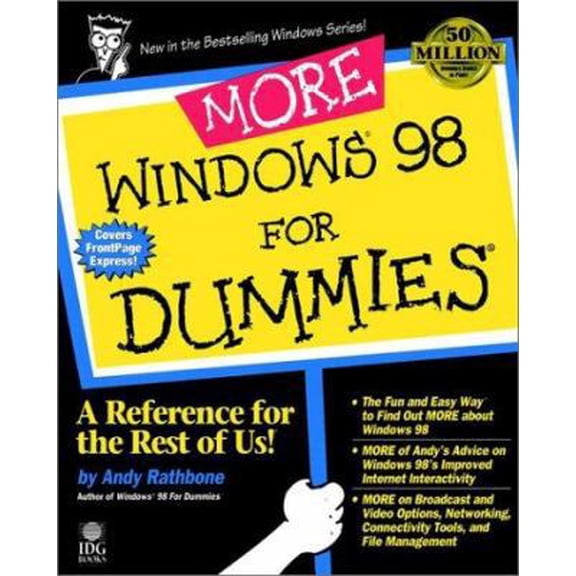 Pre-Owned More Windows 98 for Dummies (Paperback) 0764502344 9780764502347