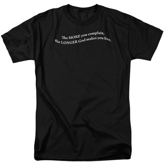 - More You Complain - Short Sleeve Shirt - Medium