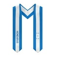 thumbnail image 1 of More design Graduation shawl Honduras & United States Flag Stole Sash Honor Study Aboard International Students, 1 of 7